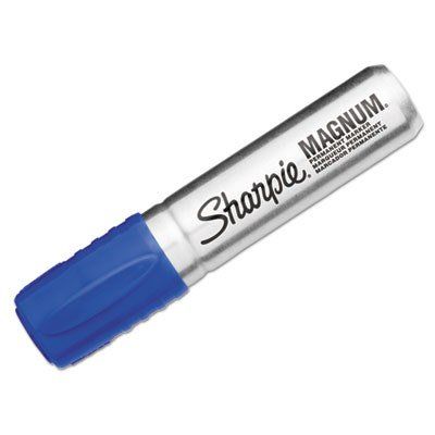 Sharpie Magnum 44 Permanent Marker, Blue EasyOptionXY LLC
