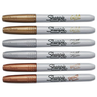 Sharpie Metallic Permanent Markers, Set of 6 EasyOptionXY LLC