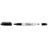Sharpie Twin Tip Permanent Markers, Fine and Ultra Fine, Black, 2 Count EasyOptionXY LLC