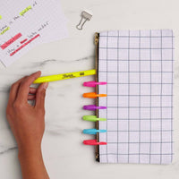 Sharpie Pocket Highlighters, Chisel Tip, Fluorescent Yellow, 12 Count EasyOptionXY LLC