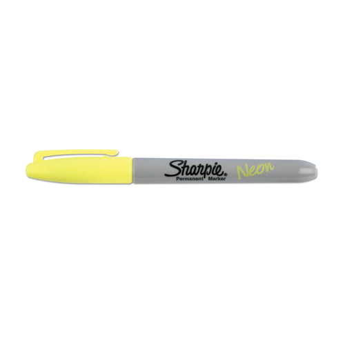 Sharpie Fine Point Neon Marker, Yellow EasyOptionXY LLC
