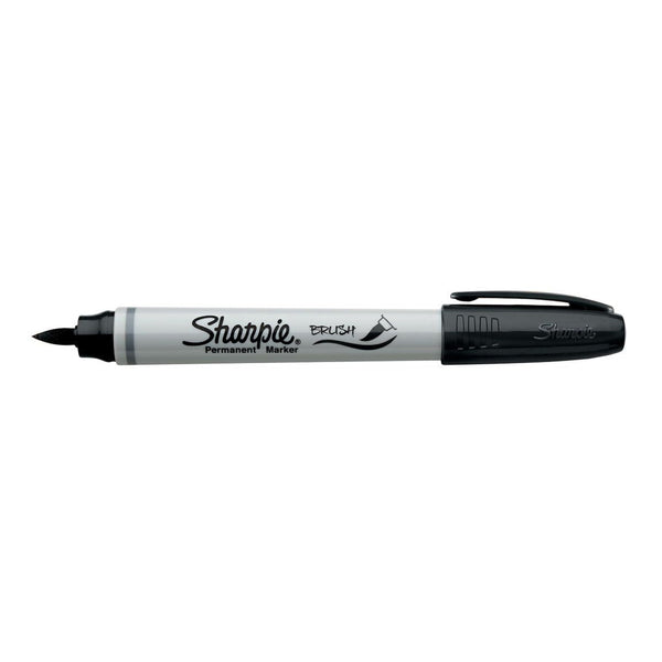 Sharpie? Brush Tip Marker, Black EasyOptionXY LLC