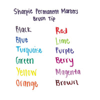 Sharpie? Brush Tip Marker, Black EasyOptionXY LLC