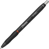 S-Gel Retractable Gel Pen Fine 0.5 mm, Red Ink, Black Barrel, Dozen EasyOptionXY LLC