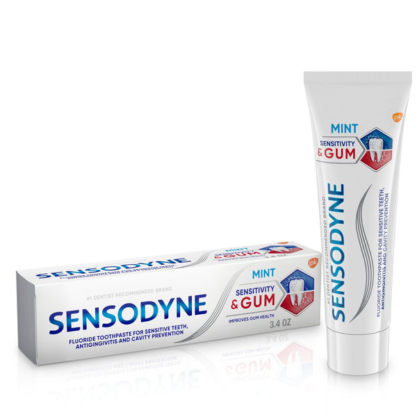 Sensodyne Sensitivity & Gum Sensitive Toothpaste; 3.4 oz EasyOptionXY LLC
