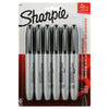 Sharpie Super Permanent Markers, Fine Point, Black, 6 Count EasyOptionXY LLC