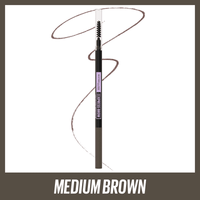 Maybelline Express Brow Ultra Slim Pencil Eyebrow Makeup, Medium Brown EasyOptionXY LLC