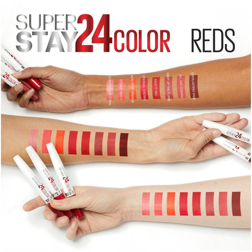 Maybelline SuperStay 24hr 2-Step Lipcolor, Keep It Red EasyOptionXY LLC