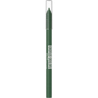 Maybelline Tattoo Studio Sharpenable Gel Pencil Waterproof Longwear Eyeliner, Hunter Green, 0.04 oz EasyOptionXY LLC