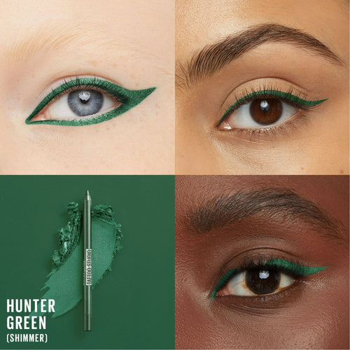 Maybelline Tattoo Studio Sharpenable Gel Pencil Waterproof Longwear Eyeliner, Hunter Green, 0.04 oz EasyOptionXY LLC