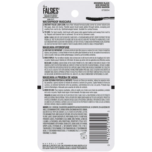 Maybelline Volum Express The Falsies Waterproof Mascara, Brownish Black EasyOptionXY LLC