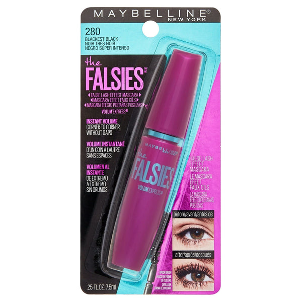 Maybelline The Falsies Washable Mascara, Blackest Black EasyOptionXY LLC