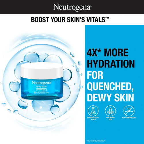 Neutrogena Hydro Boost Water Gel Face Moisturizer Lotion with Hyaluronic Acid, 1.7 oz EasyOptionXY LLC