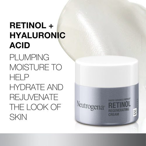 Neutrogena Rapid Wrinkle Repair Retinol Face Moisturizer with Hyaluronic Acid, 1.7 oz EasyOptionXY LLC