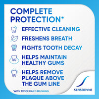 Sensodyne Complete Protection Sensitive Toothpaste; Extra Fresh; 2 Pack; 3.4 oz EasyOptionXY LLC