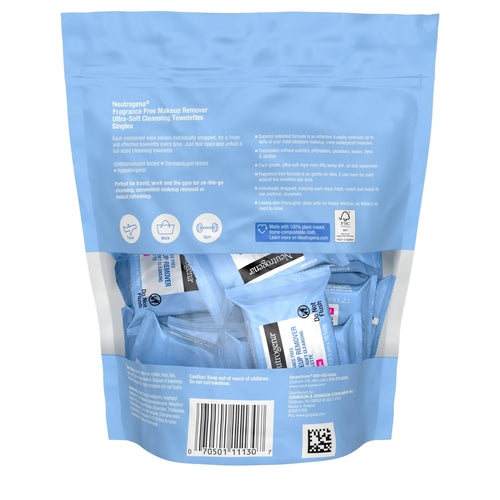 Neutrogena Fragrance-Free Makeup Remover Face Wipe Singles, 20 Ct EasyOptionXY LLC