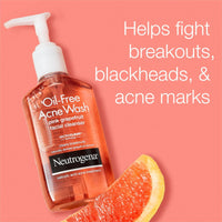 Neutrogena Oil-Free Pink Grapefruit Acne Facial Cleanser, 6 fl. oz EasyOptionXY LLC
