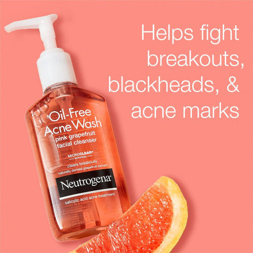 Neutrogena Oil-Free Pink Grapefruit Acne Facial Cleanser, 6 fl. oz EasyOptionXY LLC