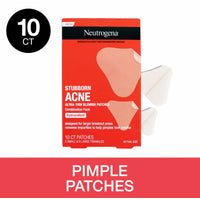 Neutrogena Stubborn Acne Treatment, Blemish Patches, Small and Large, 10 count EasyOptionXY LLC