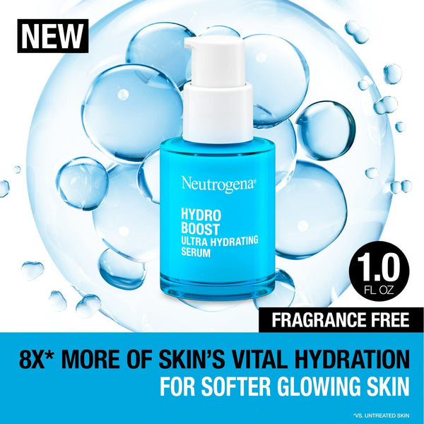 Neutrogena Hydro Boost Ultra Hydrating Face Serum with Hyaluronic Acid, 1 oz EasyOptionXY LLC