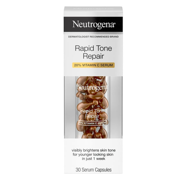 Neutrogena Rapid Tone Repair Brightening Vitamin C Face Serum, 30 Count EasyOptionXY LLC