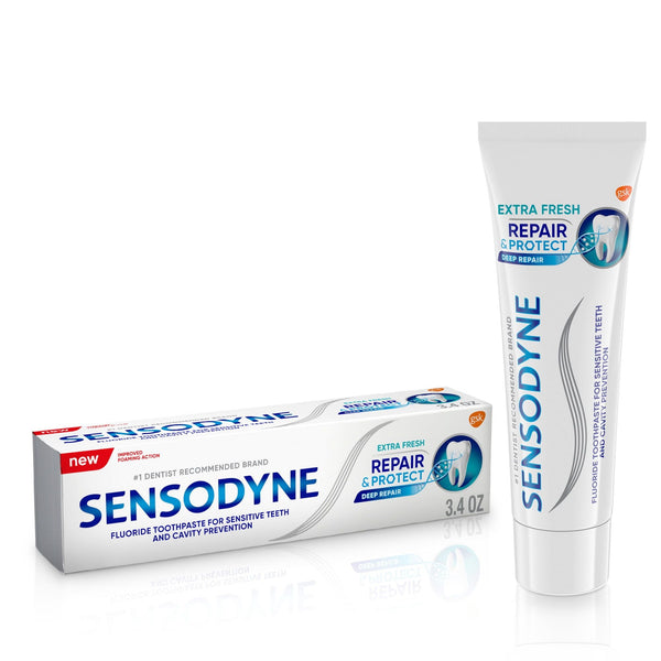Sensodyne Repair and Protect Sensitive Toothpaste; Extra Fresh; 3.4 oz EasyOptionXY LLC