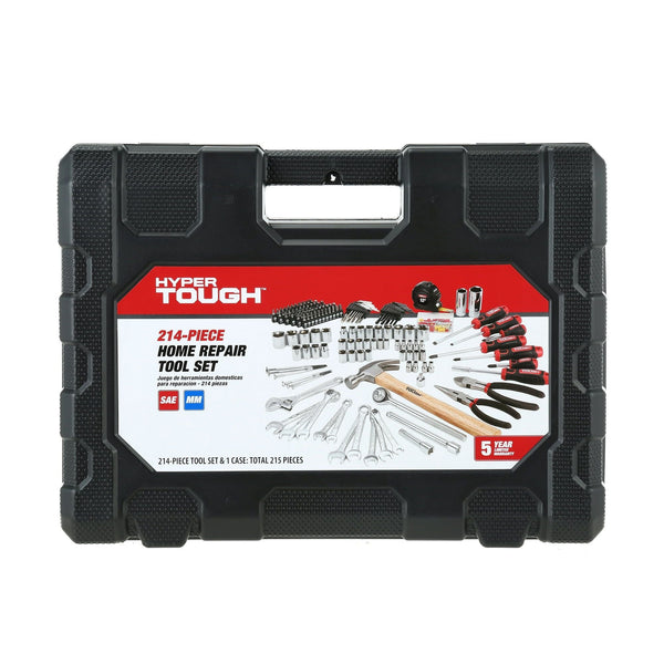 Hyper Tough 215pc Home Tool Set EasyOptionXY LLC