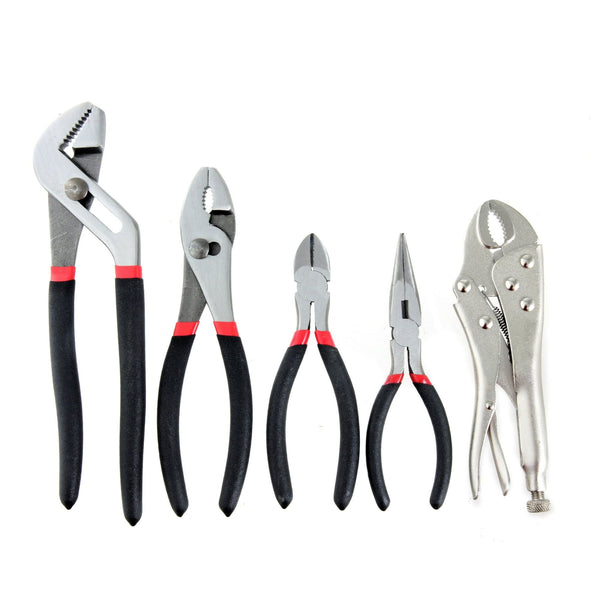 Hyper Tough 5pc Assorted Pliers Set EasyOptionXY LLC