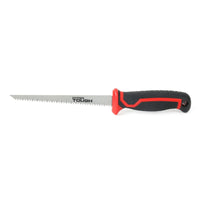 Hyper Tough Drywall Jab Saw, 6-inch Carbon Steel Blade, Comfort Grip Handsaw, Red EasyOptionXY LLC