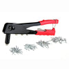 Hyper Tough 9.5 inch Rivet Tool with 40 Assorted Rivets TN12556J, Black and Red EasyOptionXY LLC