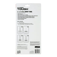 Hyper Tough 9.5 inch Rivet Tool with 40 Assorted Rivets TN12556J, Black and Red EasyOptionXY LLC