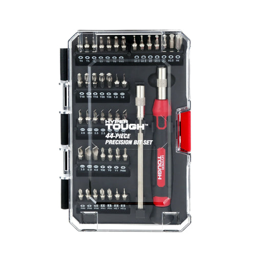 Hyper Tough 44 Piece Precision Multi-type Screwdriver Bits Set TS99913A EasyOptionXY LLC