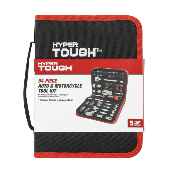 Hyper Tough 54 Piece Auto Tool Kit, Model 43150 EasyOptionXY LLC