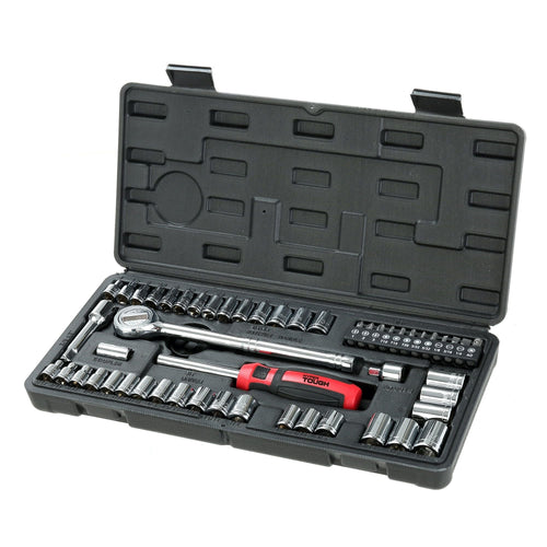 Hyper Tough 54 Piece SAE and Metric Socket Set UN00032Z EasyOptionXY LLC