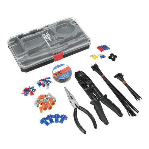 Hyper Tough 99 Piece Electrical Home Repair Set Including Storage Case TD21801A, New, 1.36 lb EasyOptionXY LLC