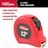 Hyper Tough 12 Foot Tape Measure, 42038 EasyOptionXY LLC