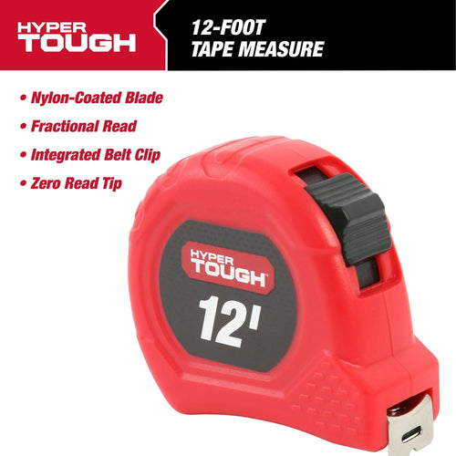 Hyper Tough 12 Foot Tape Measure, 42038 EasyOptionXY LLC