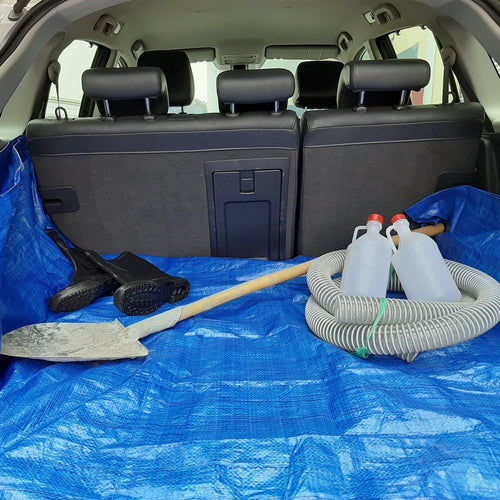 Hyper Tough Weather Resistant Light Duty 6 x 8' Polyethylene Tarp EasyOptionXY LLC