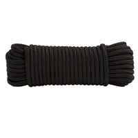 Hyper Tough Item MFP850B-HT, Polypropylene Diamond Braid Rope, Black, 1/4" x 50', 1 Each EasyOptionXY LLC