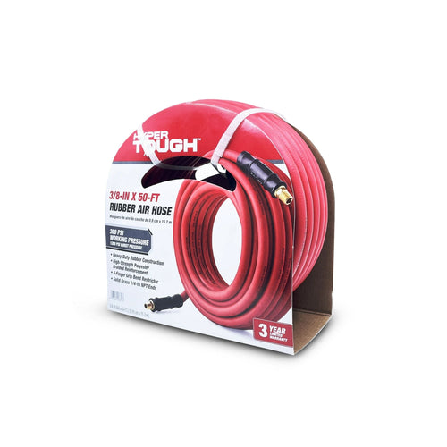 Hyper Tough Rubber Air Hose 3/8" x 50' EasyOptionXY LLC