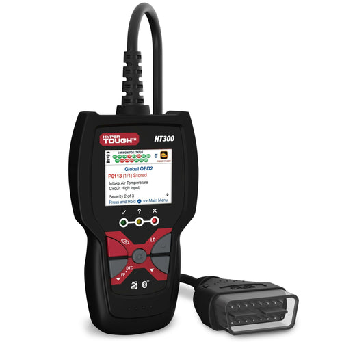 Hyper Tough HT300 Scan Tool, 1996 & Newer OBD2 Vehicles, Free Fix & Part Recommendations EasyOptionXY LLC