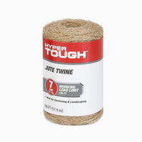 Hyper Tough 190' Jute Twine Natural, Biodegradable, 7 lb Working Load Limit, Brown, Rope EasyOptionXY LLC