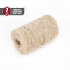 Hyper Tough 190' Jute Twine Natural, Biodegradable, 7 lb Working Load Limit, Brown, Rope EasyOptionXY LLC