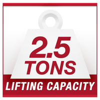 Hyper Tough 2.5-Ton Low Profile Jack EasyOptionXY LLC