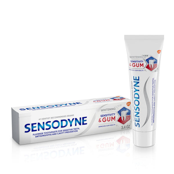 Sensodyne Sensitivity & Gum Whitening Sensitive Toothpaste; 3.4 oz EasyOptionXY LLC