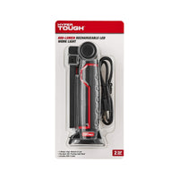 Hyper Tough Rechargeable Flip LED Work Light, Magnetic Base, Hanging Hook, 600 Lumens EasyOptionXY LLC