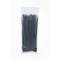 Hyper Tough 8 inch 75lb Cable Ties UV Resistant Black 100 Count EasyOptionXY LLC