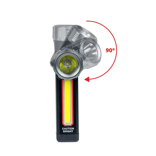 Hyper Tough Mini Rotated Head Rechargeable Work Light EasyOptionXY LLC