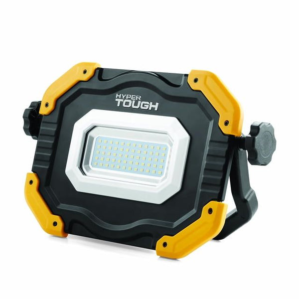 Hyper Tough 5000 Lumen Rechargeable LED Work Light,Yellow Black,Model 7047 EasyOptionXY LLC
