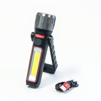 Hyper Tough 500 Lumens Portable Multi-Use LED Work Light with Folding Stand and Magnetic Base EasyOptionXY LLC